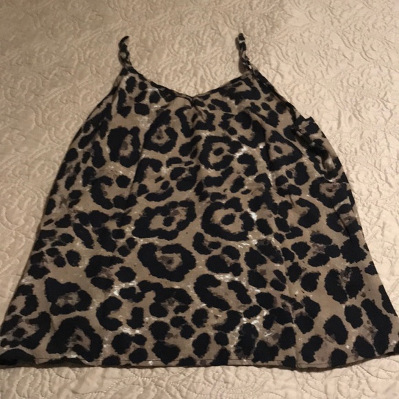 Golden Threads Tops - NEW *LARGE LEFT* Leopard V-Neck Blouse